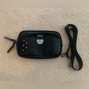 Rad Rev Black Wallet Sling Bag
